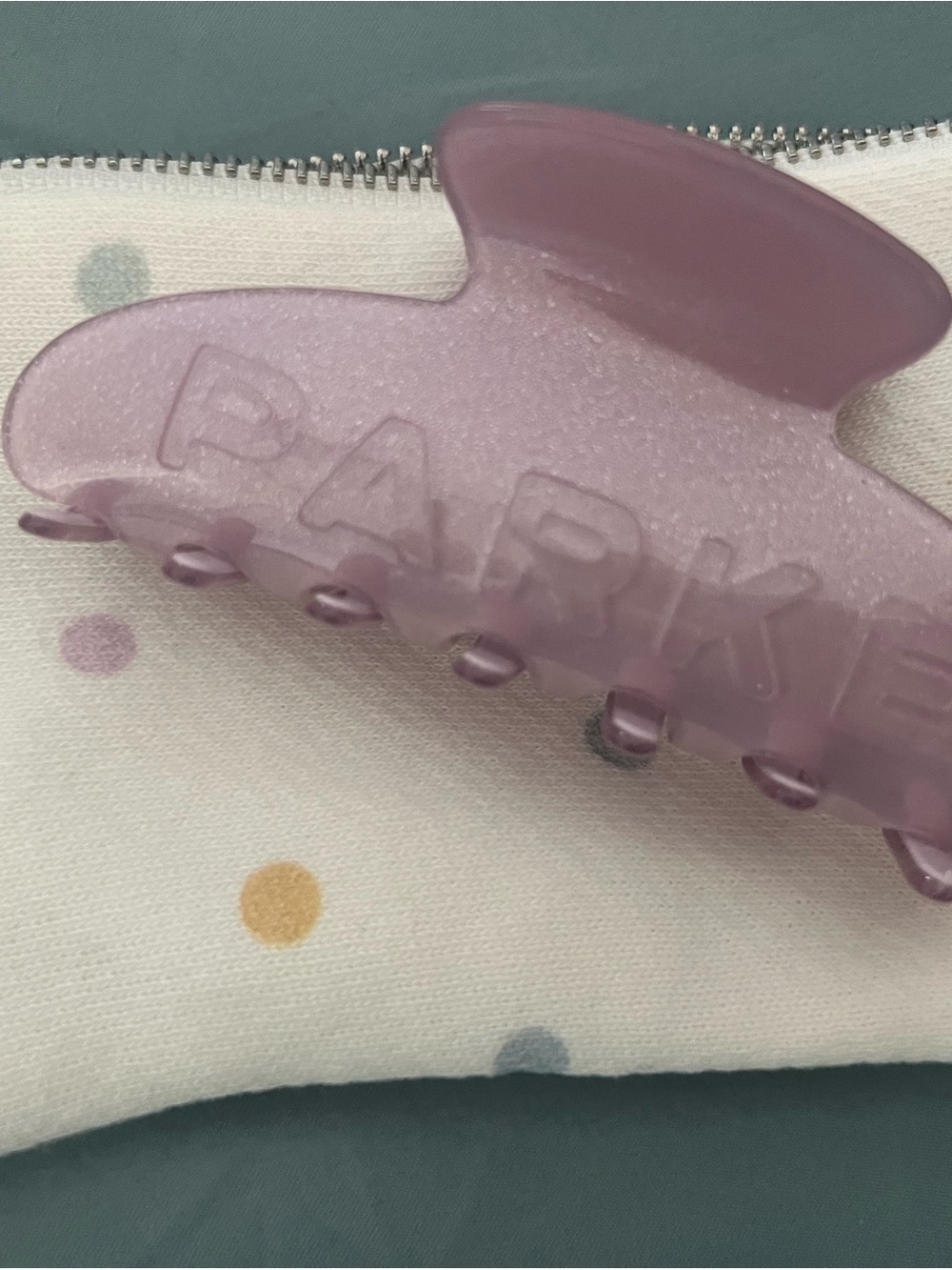 PARKE Sparkly Purple Claw Clip - Picture 1 of 3